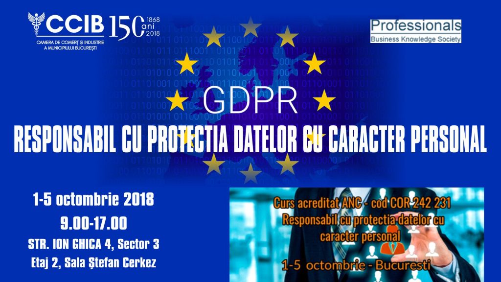 banner site ccib – GDPR – octombrie 2018