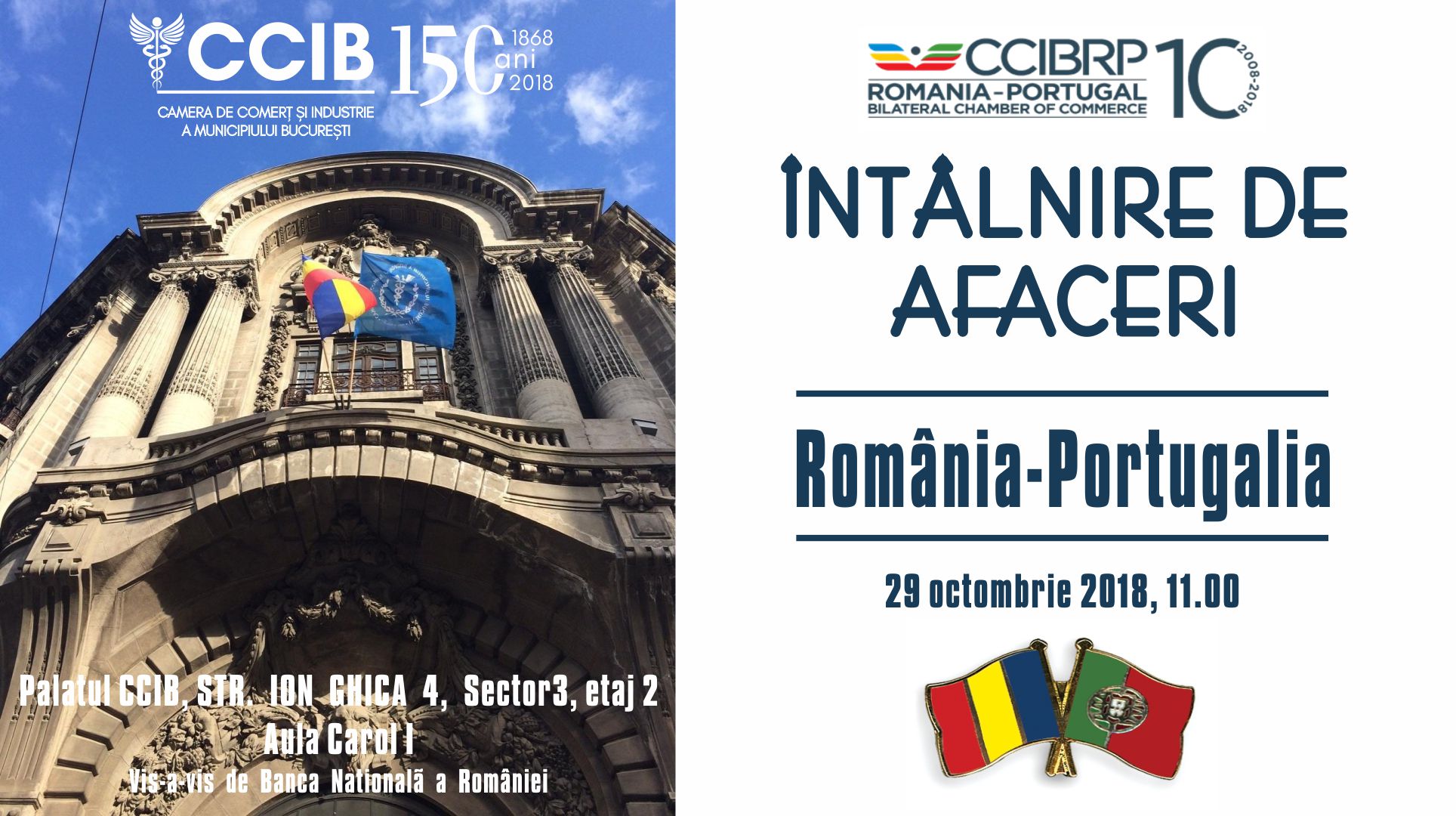 banner site ccib – intalnire de afaceri rom – port