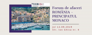 Forum de afaceri romania – principatul monaco